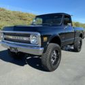 1969 Chevrolet K10  266 Miles Black 4X4 Pick up  TH400 Automatic
