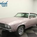 1969 Chevrolet Malibu  63199 Miles Light Lavender Hardtop 350 V8 3 Speed Automat