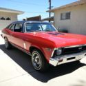 1969 Chevrolet Nova SS 396/375hp L78 Silver Rare Original Turbo 400 Automatic
