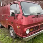 1969 Chevrolet panel van 90 inch wheel base