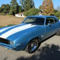 1969 Chevy Camaro RS/SS 427 4 Spd 12 Bolt Posi Glacier Blue Deluxe int Cali Car