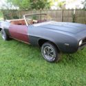 1969 CHEVY CAMARO SS 350 CONVERTIBLE X55 SS DAYTONA YELLOW ROLLER PROJECT