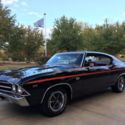 1969 Chevy Chevelle SS 396 All Matching #&#039;s! * 66K Orig! Window Sticker! Black!