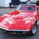 1969 Chevy Corvette. 427/435. L71. Convertible. Auto. Monza Red. Matching #&#039;S.