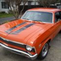 1969 Chevy Nova 350 4-speed bucket seats Yanco stripes california car