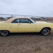 1969 Chysler 300 Survivor car. Has not been on the road since 1989