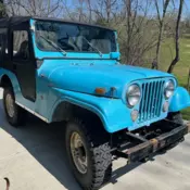 1969 CJ5, Dauntless V6, Overdrive