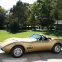 1969 Corvette Convertible L-71 427ci/435hp, 4 speed, Documented, Riverside Gold