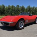 1969 Corvette Stingray Conv Rare L-46 350/350HP 4-Speed #&#039;s Match Both Tops Red
