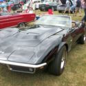 1969 CORVETTE STINGRAY CONVERTIBLE 427 4 SPEED TUXEDO BLACK - SADDLE INTERIOR