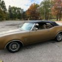 1969 CUTLASS CONVERTIBLE MATCHING NUMBERS CAR FACTORY AC