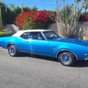 1969 Cutlass Supreme 4-Speed Convertible 442 Style