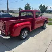 1969 Dodge 1st Series Pickup Red stepside