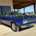 1969 Dodge Coronet 440 64455 Miles Blue Coupe 318 V8 Automatic