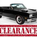 1969 Dodge Coronet Black R/T 440ci Rotisserie Restored Convertible