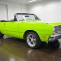 1969 Dodge Dart GT Convertible 75177 Miles Green Convertible 273 V8 904 Automati