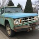 1969 Dodge W100, 1/2T SHORTBOX 4X4