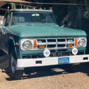 1969 dodge w200 power wagon factory a/c winch clean title.