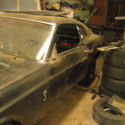 1969 Fastback 351 Gulfstream Aqua MACH 1. STEEL People mover front valence! :)