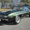 1969 Fathom Green Camaro COPO 427cid - 425hp 4 Speed Rare Pristine car