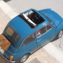 1969 Fiat 500 110F model L Luxury Blue