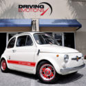 1969 FIAT 500 ABARTH 695 ESSE-ESSE! WHITE/RED! SOFT TOP! RARE!