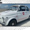 1969 Fiat 500 Abarth Cabrio 65671 Miles White  595cc 4 Speed