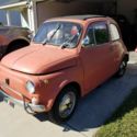 1969 Fiat 500 Orange RWD Manual