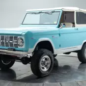 1969 Ford Bronco V8 5.0L SUV Blue