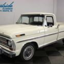 1969 Ford F-100 Ranger 7497 Miles WImbledon White Pickup Truck 460 V8 3 Speed Au
