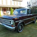 1969 Ford F-100 Ranger Package Short Box 88,000 orig mi, 360 v8 solid truck