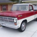 1969 Ford F-100 Ranger Pickup Truck 360 V8 3 on tree