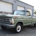 1969 FORD F100 Contractor Special 4X4 Custom  94607 Miles Green Pickup Truck  4