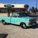1969 Ford F100 Fleetside 6 Cylinder 3 speed manuel trans in Sea Foam Green