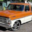 1969 Ford F100 Pickup Orange RWD Automatic