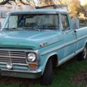 1969 Ford F100 Ranger Pickup Truck Long Bed Standard Cab