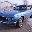1969 Ford Mustang  116,396 Original Miles Blue Coupe 351 CID V8 Automatic