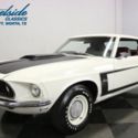 1969 Ford Mustang  24551 Miles Wimbledon White Hardtop 302 V8 3 Speed Automatic
