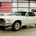 1969 Ford Mustang  7433 Miles Wimbledon White Coupe 302ci V8 Automatic
