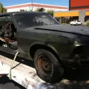 1969 Ford Mustang Black Fastback