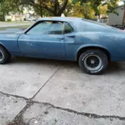 1969 Ford Mustang Blue