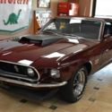 1969 Ford Mustang Boss 429 9,999 Miles Royal Maroon  429C.I. 4-Speed Manual