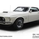 1969 Ford Mustang Boss 429 Wimbledon White Fastback 429 V8 4 Speed Manual