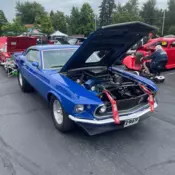 1969 Ford Mustang Cobra Jet Blue MACH 1