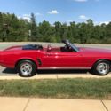 1969 Ford  Mustang Convertible, Beautiful Red on Red with White top, 302 V8, AT