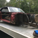 1969 Ford Mustang Convertible Body and Rear end it needs inner rockers more.