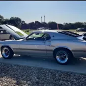 1969 Ford Mustang Coupe Grey R-Code 428 Cobra Jet (1 of 1)