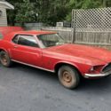1969 Ford Mustang Coupe Red RWD Automatic base