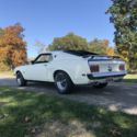 1969 Ford Mustang Coupe White RWD Manual fastback
