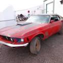 1969 FORD MUSTANG FASTBACK 302 V8 5.0L, 3 SP Automatic, AC, PS, PB, SPORTSROOF